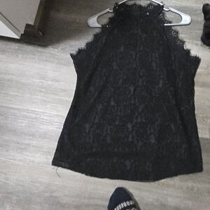 Elegant Black Lace Skirt